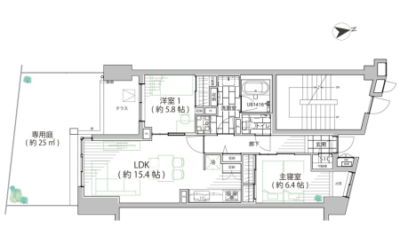 �@2LDK�{SIC�{��p��̊Ԏ��B